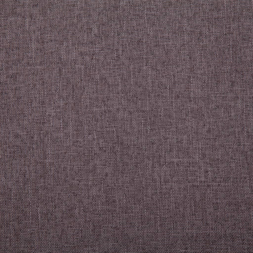 Canapea cu 2 locuri, gri taupe, material textil