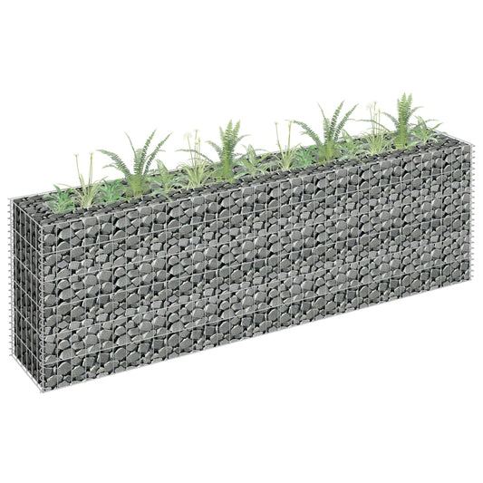 Strat înălțat gabion, 180 x 30 x 60 cm, oțel galvanizat