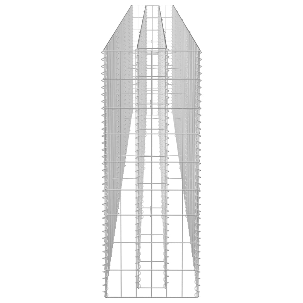 Strat înălțat gabion, 360 x 30 x 90 cm, oțel galvanizat