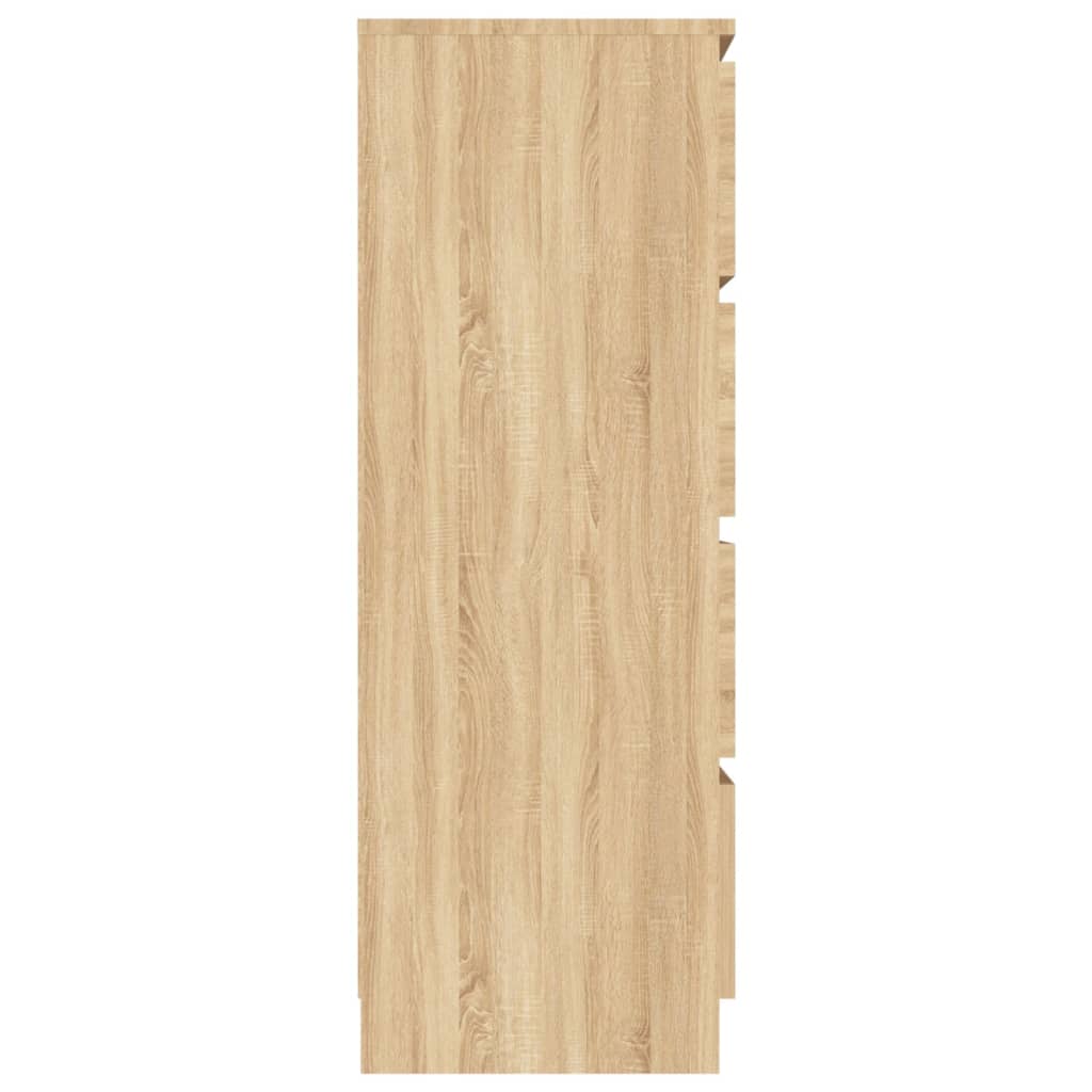 Dulap, stejar sonoma, 60x35x98,5 cm, lemn prelucrat