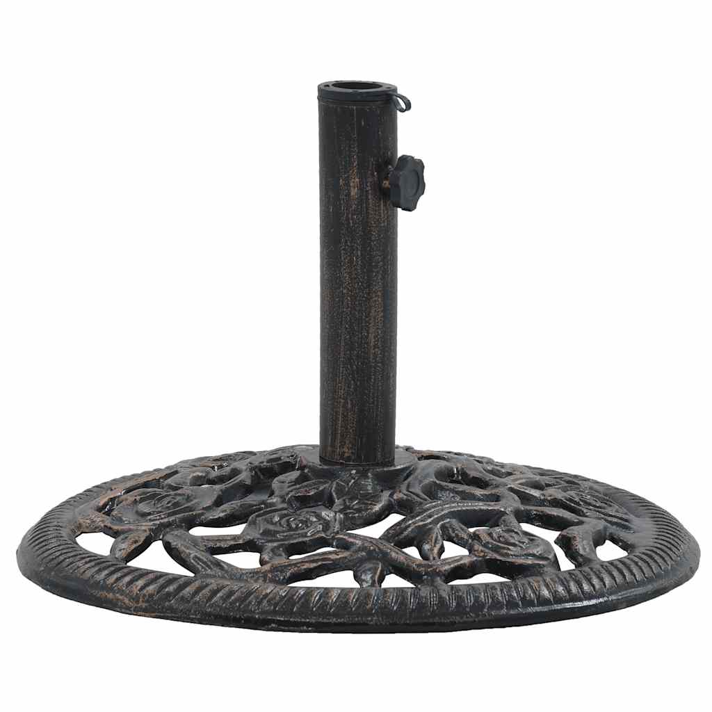 Umbrella stand, bronze, 12 kg, cast iron, 48 cm