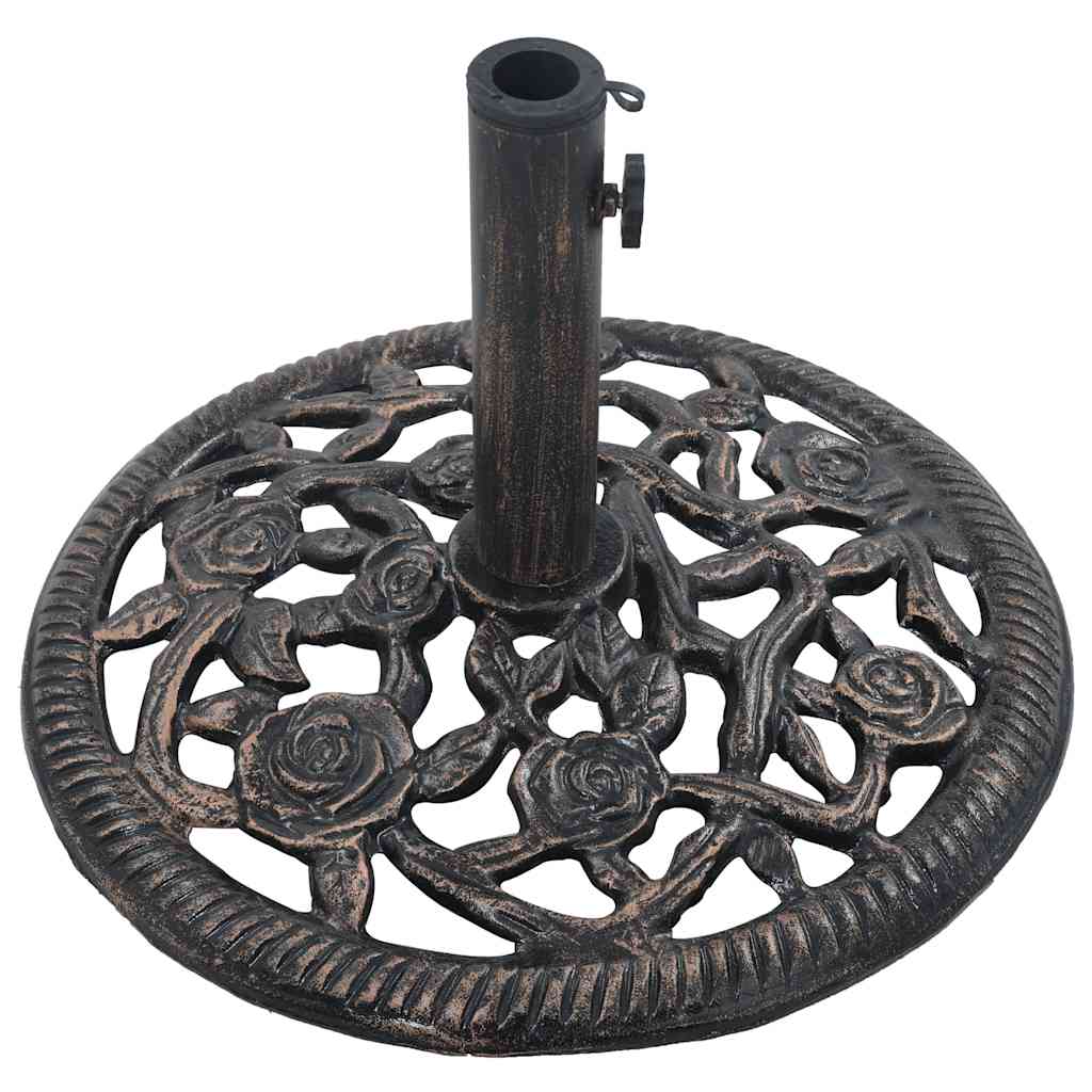 Umbrella stand, bronze, 12 kg, cast iron, 48 cm