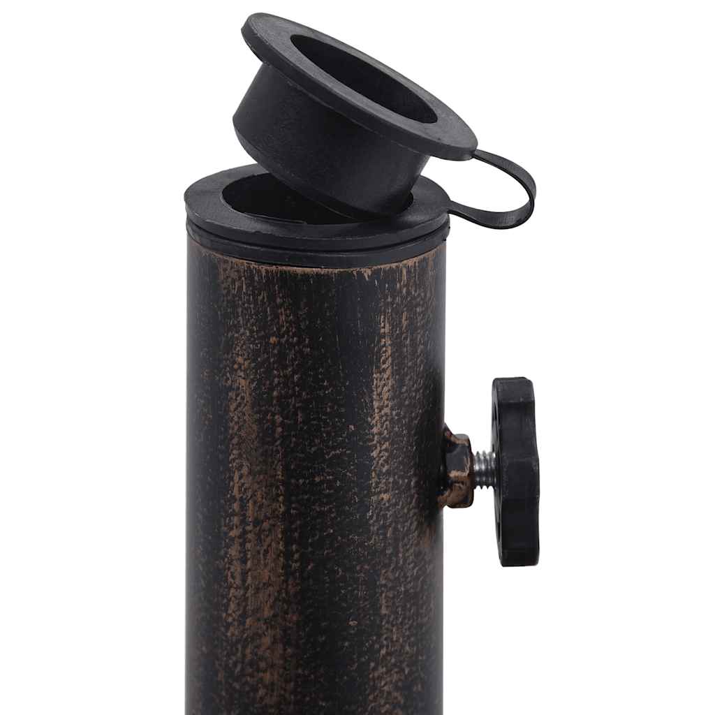 Umbrella stand, bronze, 12 kg, cast iron, 48 cm