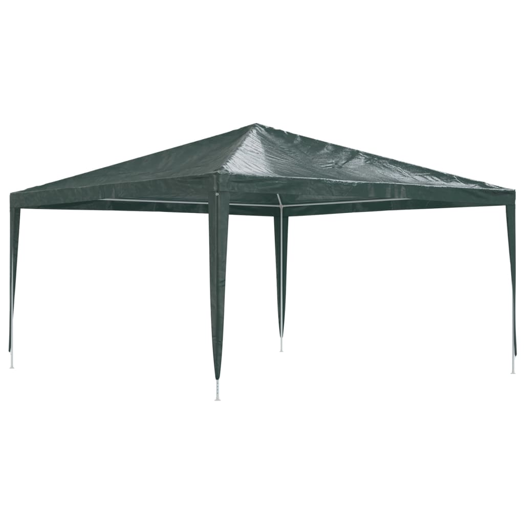 Professional party tent, green, 4 x 4 m, 90 g/m²