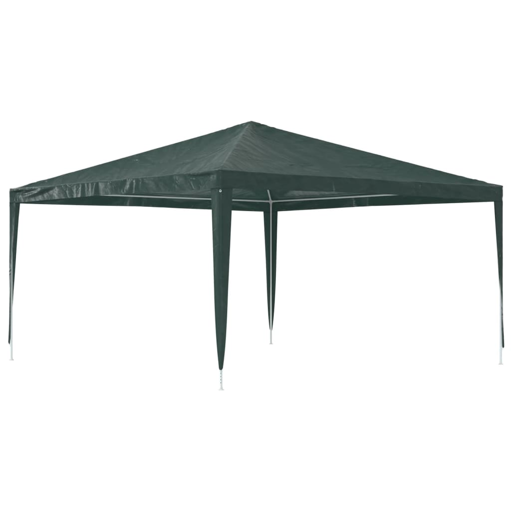 Professional party tent, green, 4 x 4 m, 90 g/m²