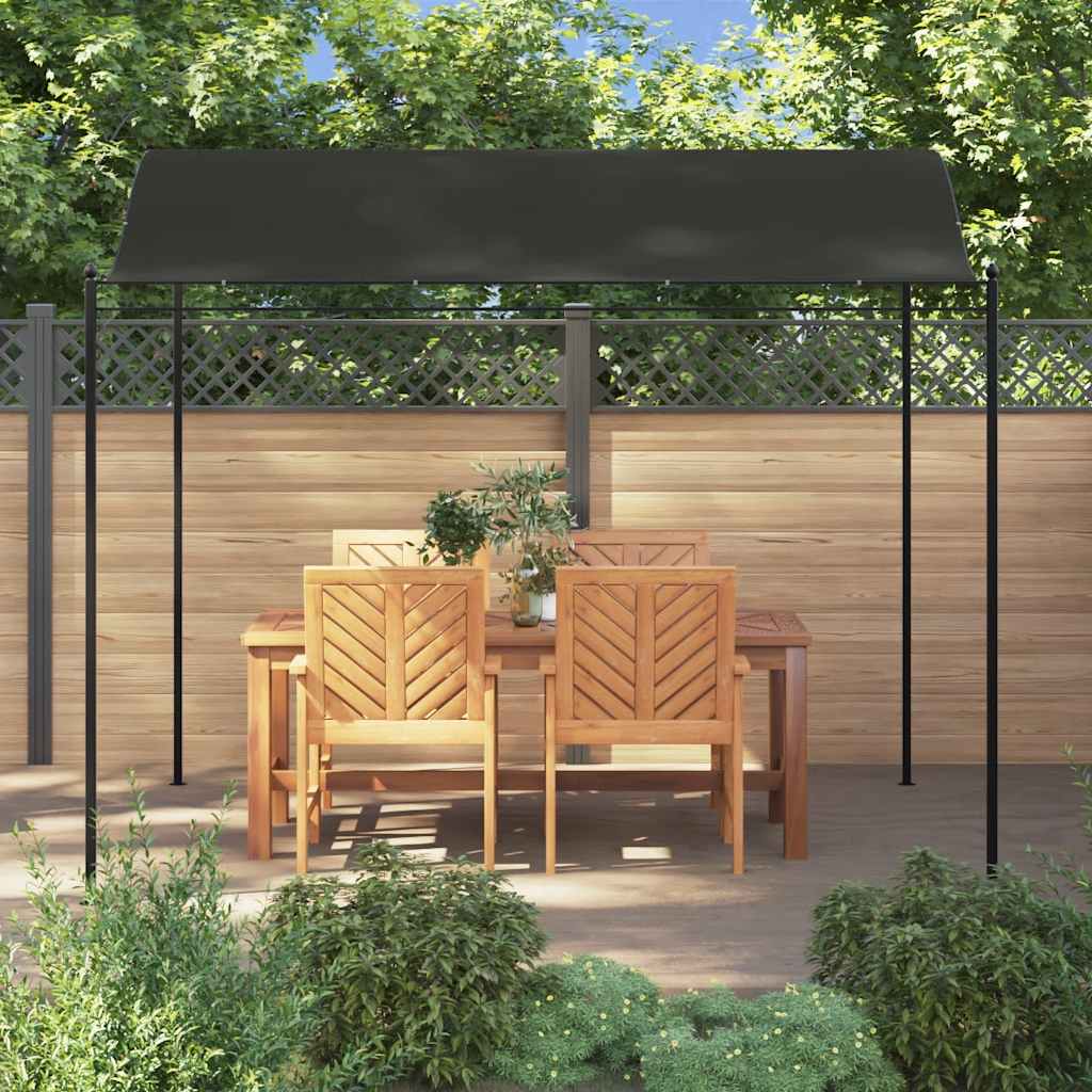 Copertină de soare, antracit, 3 x 2,4 m