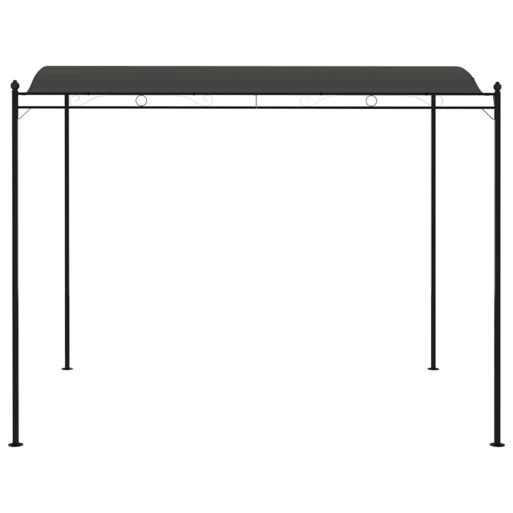 Copertină de soare, antracit, 3 x 2,4 m