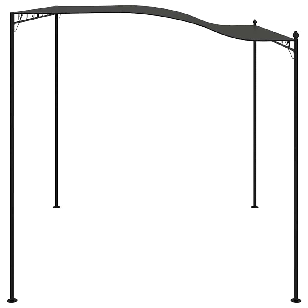 Copertină de soare, antracit, 3 x 2,4 m