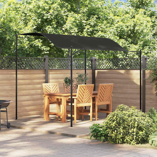 Copertină de soare, antracit, 3 x 2,4 m