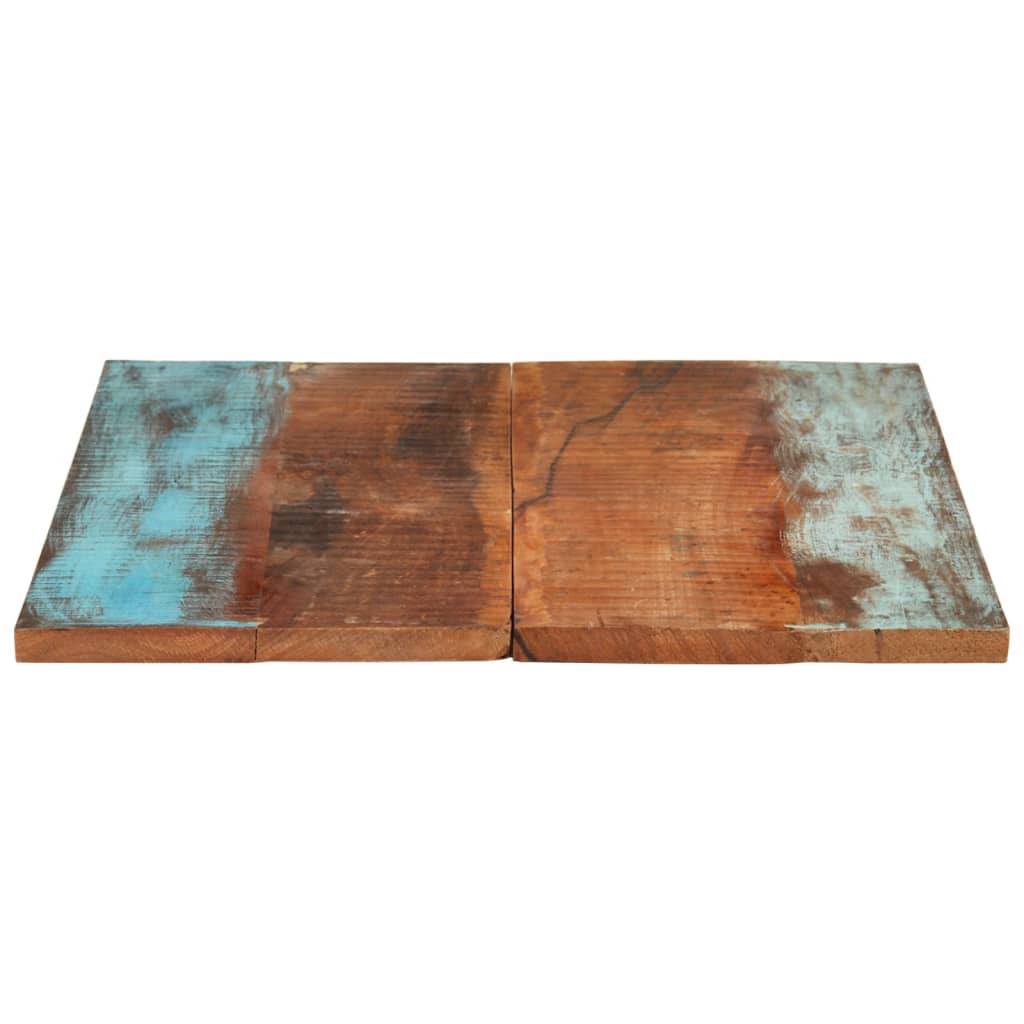 Blat masă dreptunghiular 70x90 cm lemn masiv reciclat 25-27 mm