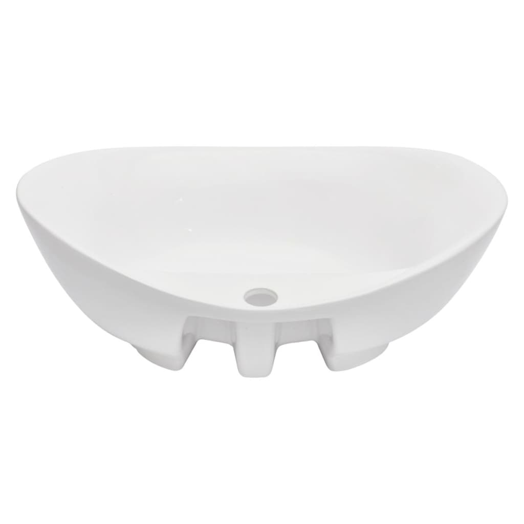 Set mobilier de baie, 2 piese, gri, ceramică