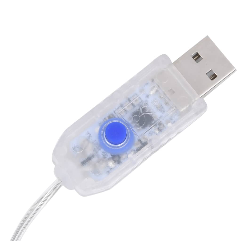 Decor de Crăciun cu reni și sanie, 60 LED-uri argintiu exterior