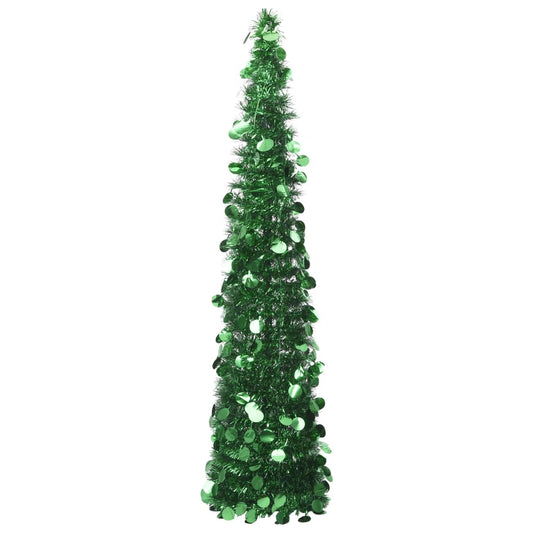 Brad de Crăciun artificial tip pop-up, verde, 150 cm, PET