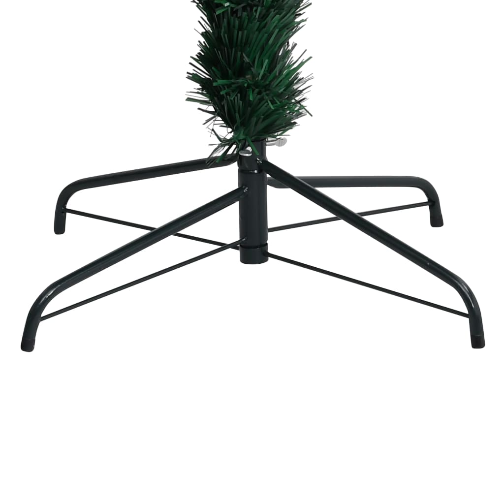 Pom de Crăciun artificial cu suport, verde, 120cm, fibră optică