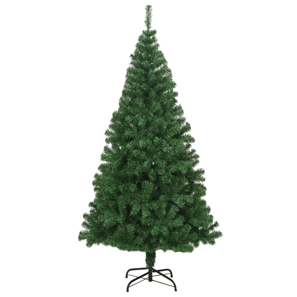 Pom de Crăciun artificial cu ramuri groase, verde, 180 cm, PVC