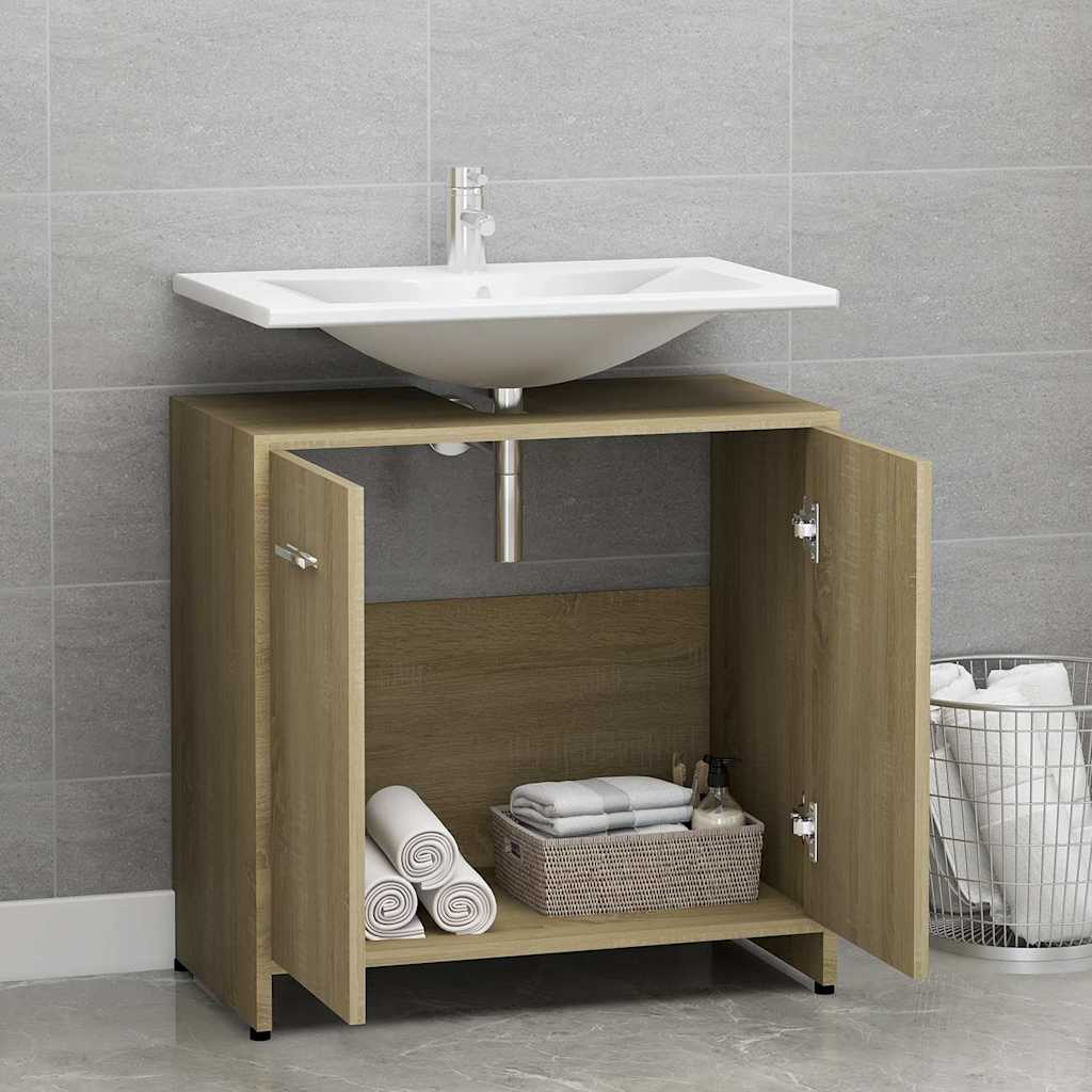 Bathroom cabinet, Sonoma oak, 60 x 33 x 61 cm, chipboard