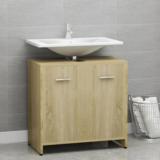 Bathroom cabinet, Sonoma oak, 60 x 33 x 61 cm, chipboard