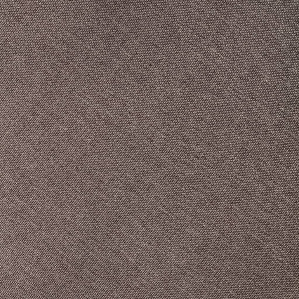 Scaune de bucătărie pivotante, 4 buc., gri taupe, textil