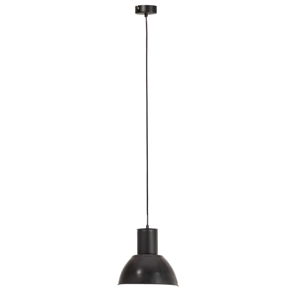 Lampă suspendată, negru, 28,5 cm, 25 W, E27, rotund