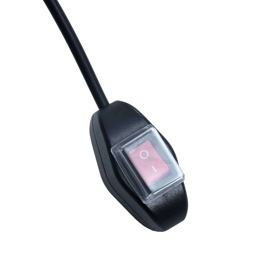 Copertină retractabilă manual cu LED, albastru/alb, 300x250 cm