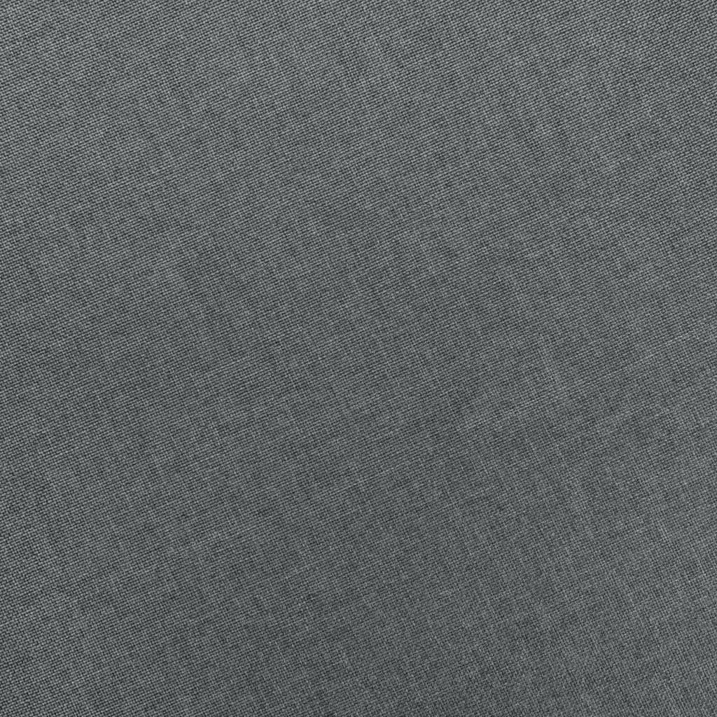 Fotoliu de masaj cu taburet, gri deschis, material textil