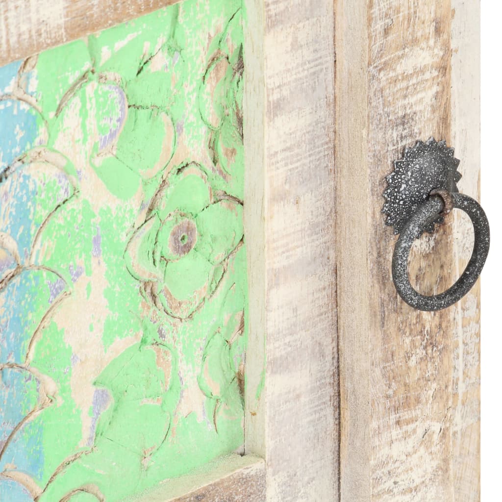 Noptieră, 40x30x50 cm, lemn de acacia nefinisat