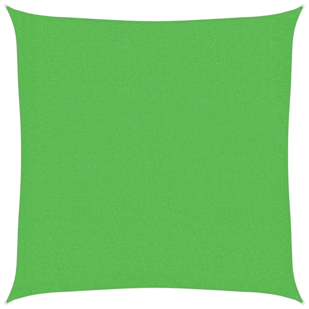 Pânză parasolar, verde deschis, 2x2 m, 160 g / m², HDPE