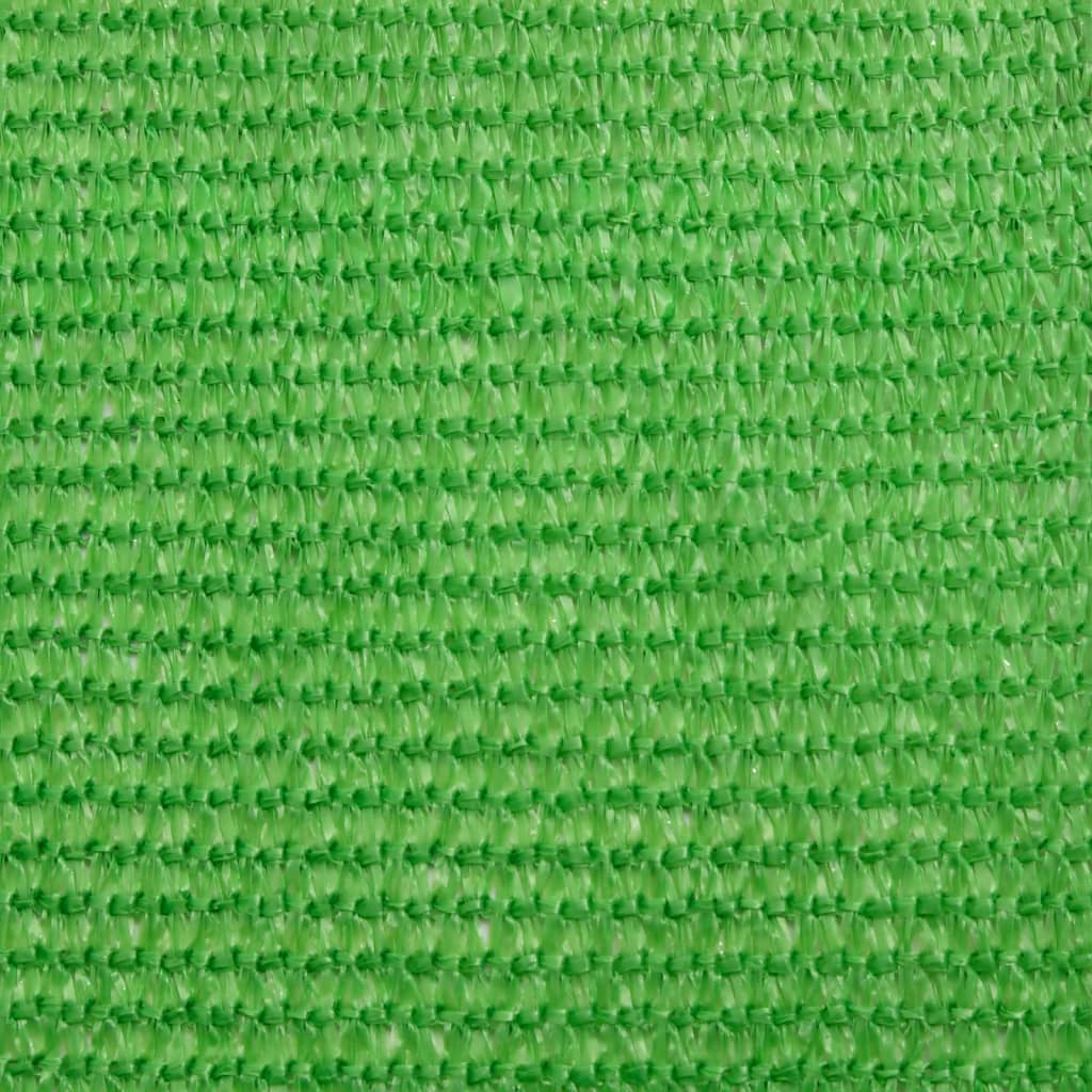 Pânză parasolar, verde deschis, 4,5x4.5 m, HDPE, 160 g/m²