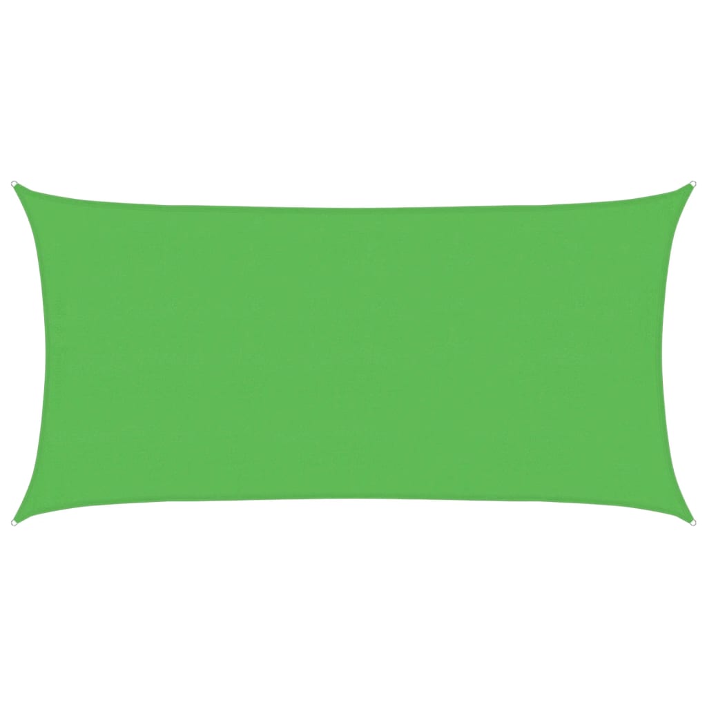 Pânză parasolar, verde deschis, 4x7 m, HDPE, 160 g/m²