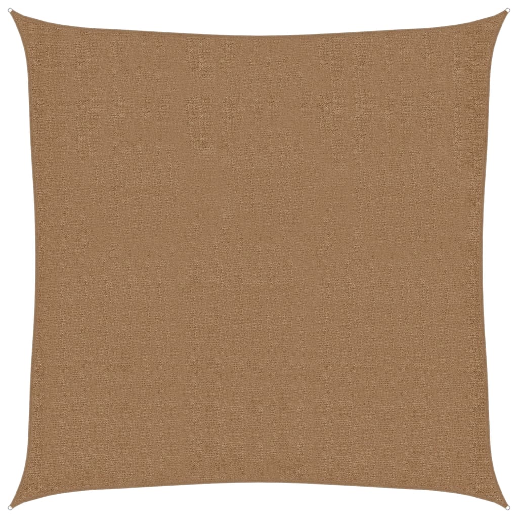 Pânză parasolar, gri taupe, 3x3 m, HDPE, 160 g/m²