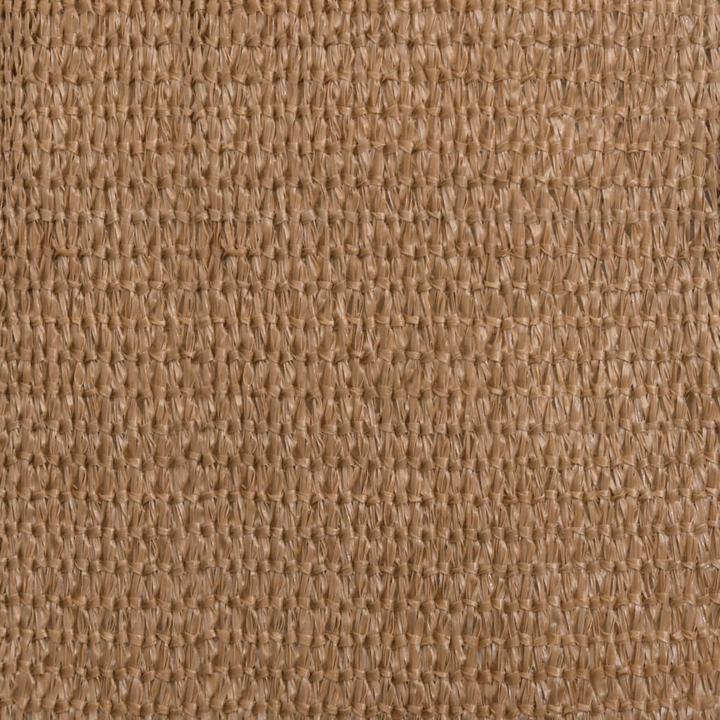 Pânză parasolar, gri taupe, 3x3 m, HDPE, 160 g/m²