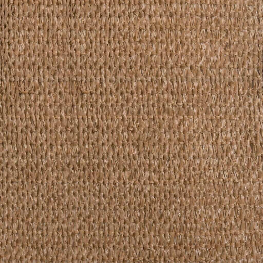 Pânză parasolar, gri taupe, 4,5x4,5 m, HDPE, 160 g/m²