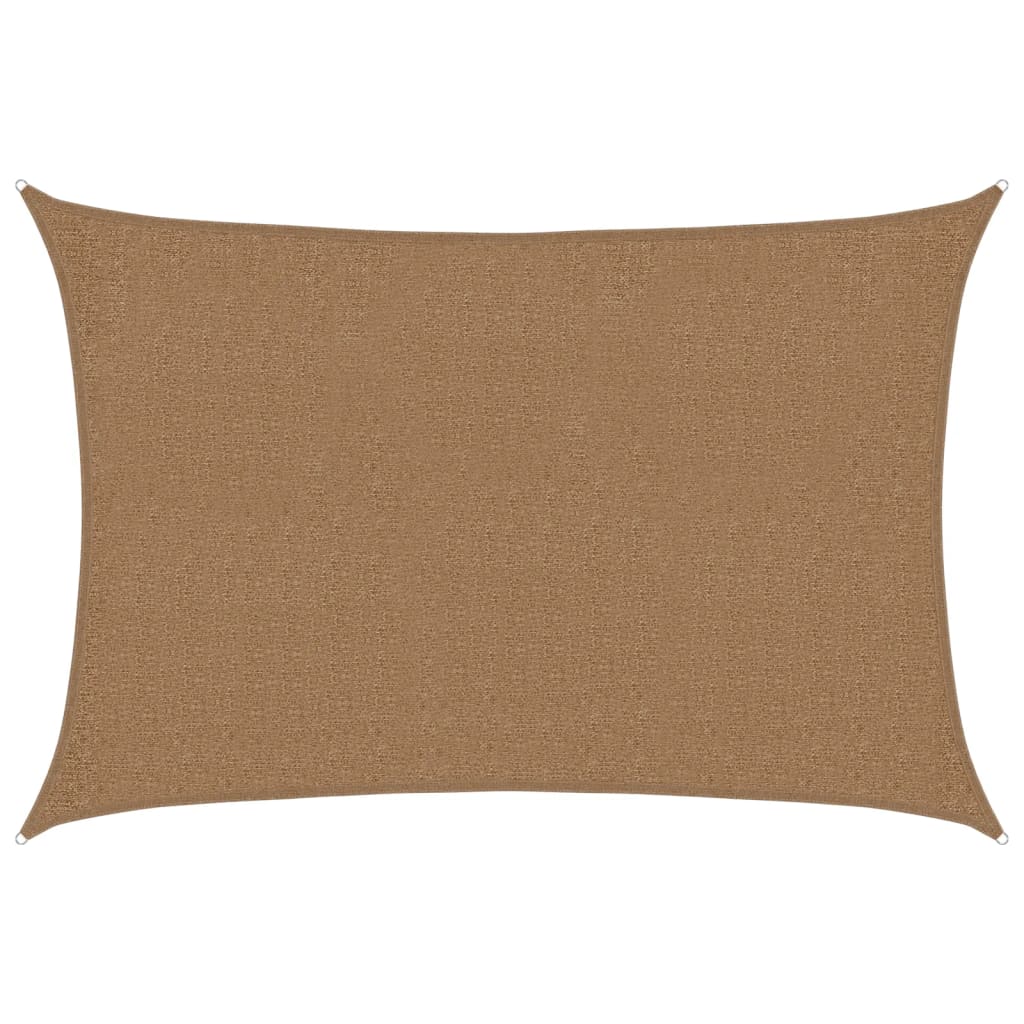 Pânză parasolar, taupe, 2x2,5 m, HDPE, 160 g/m²