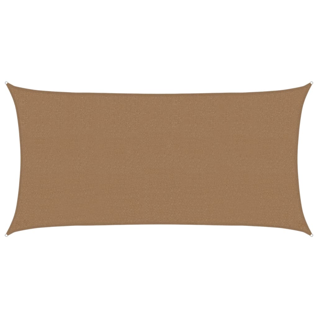 Pânză parasolar, gri taupe, 2x3,5 m, HDPE, 160 g/m²