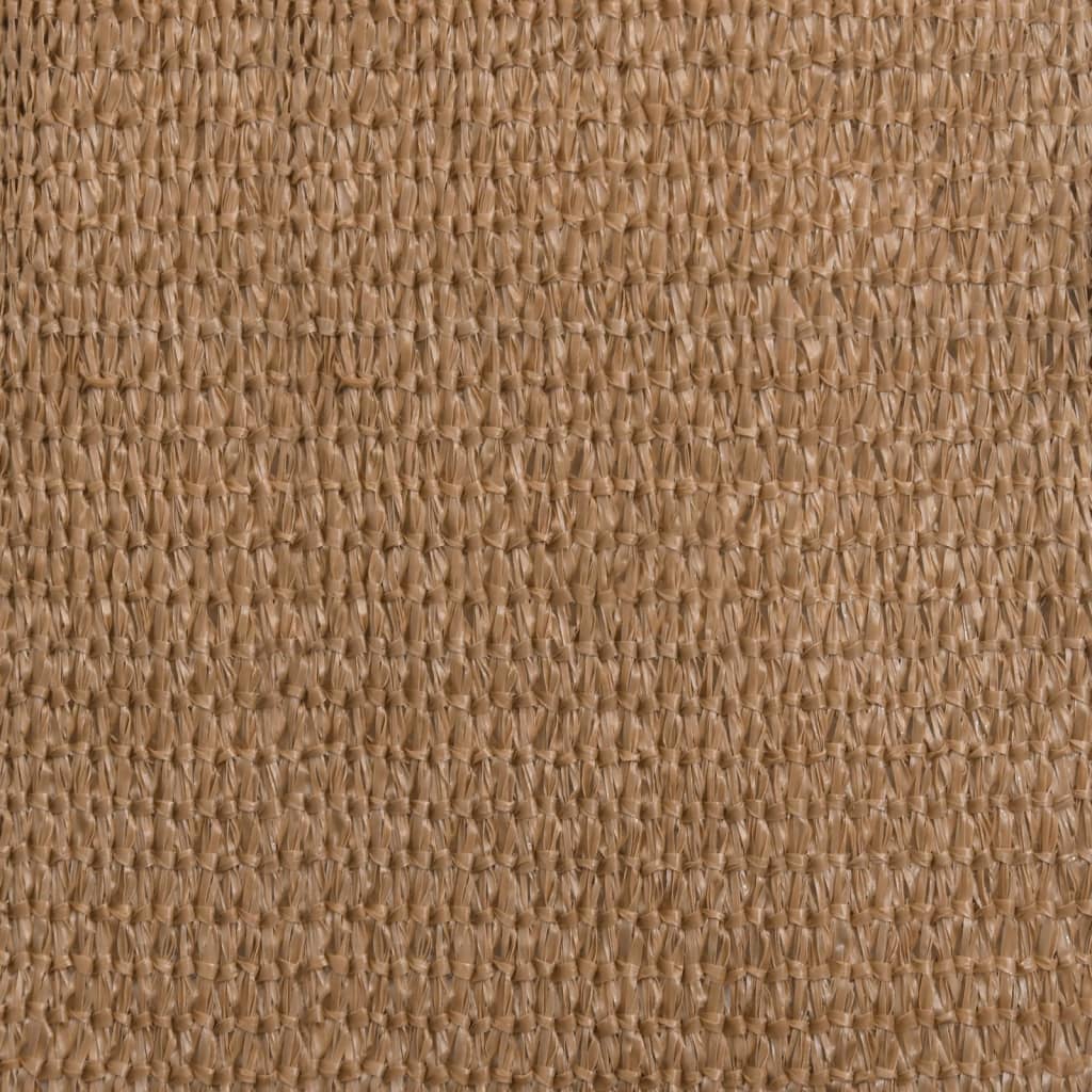 Pânză parasolar, gri taupe, 2,5x4,5 m, HDPE, 160 g/m²