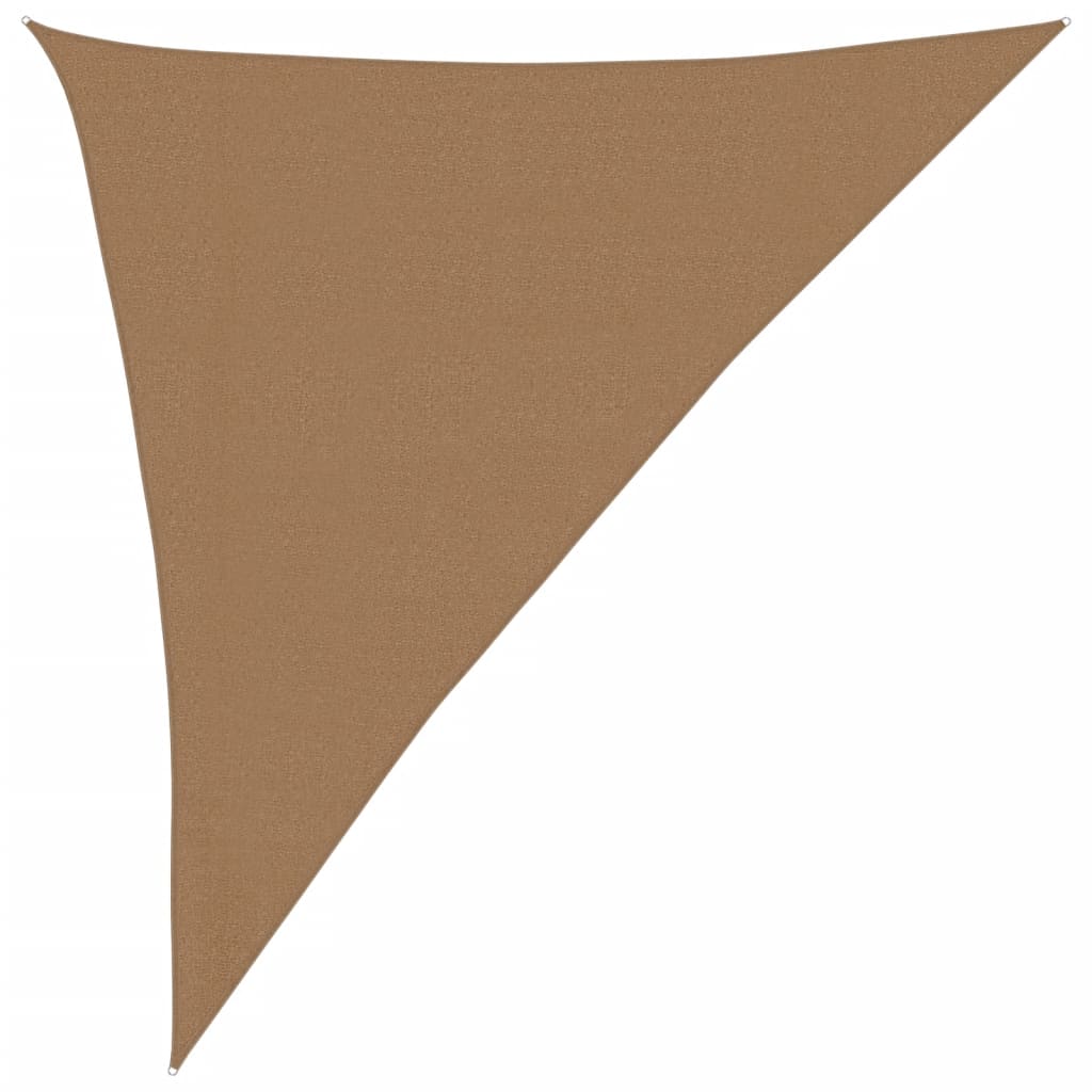 Pânză parasolar, gri taupe, 3x4x5 m, HDPE, 160 g/m²