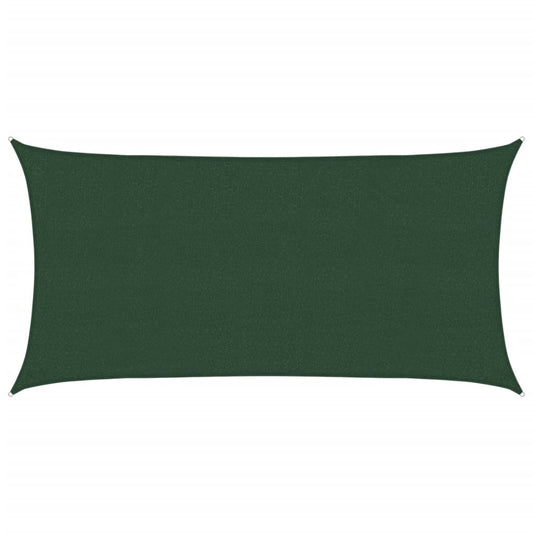 Pânză parasolar, verde închis, 2,5x4,5 m , HDPE ,160 g/m²