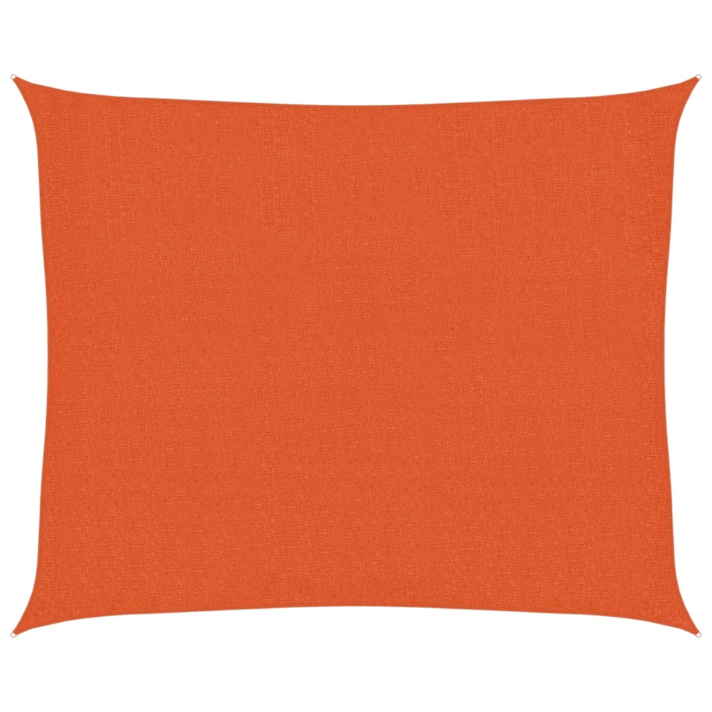 Pânză parasolar, portocaliu, 2,5x3 m, HDPE, 160 g/m²