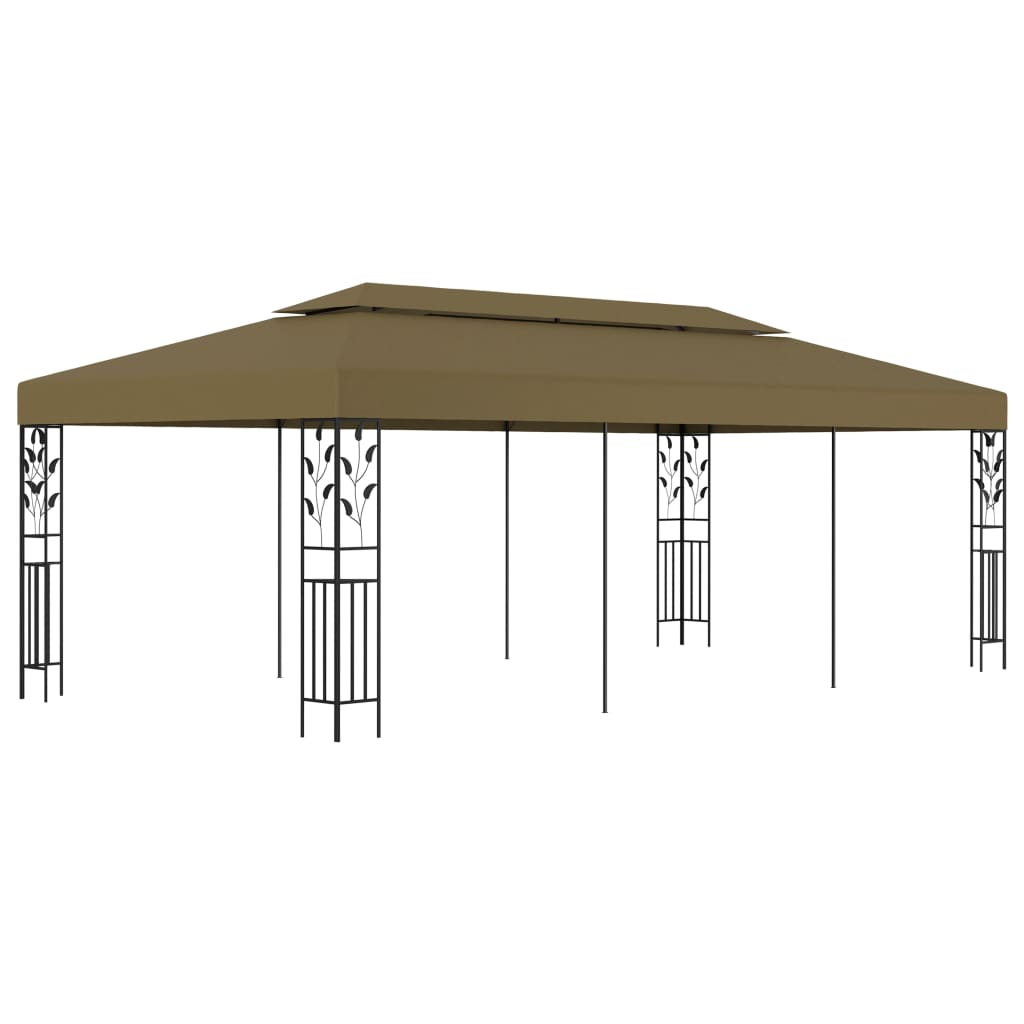 Pavilion, gri taupe, 6 x 3 m, 180 g/m²