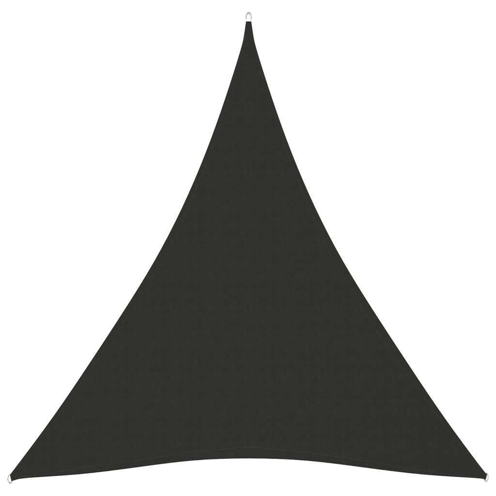 Parasolar, antracit, 4x5x5 m, țesătură oxford, triunghiular
