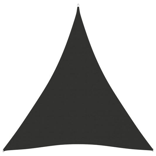 Parasolar, antracit, 4x5x5 m, țesătură oxford, triunghiular