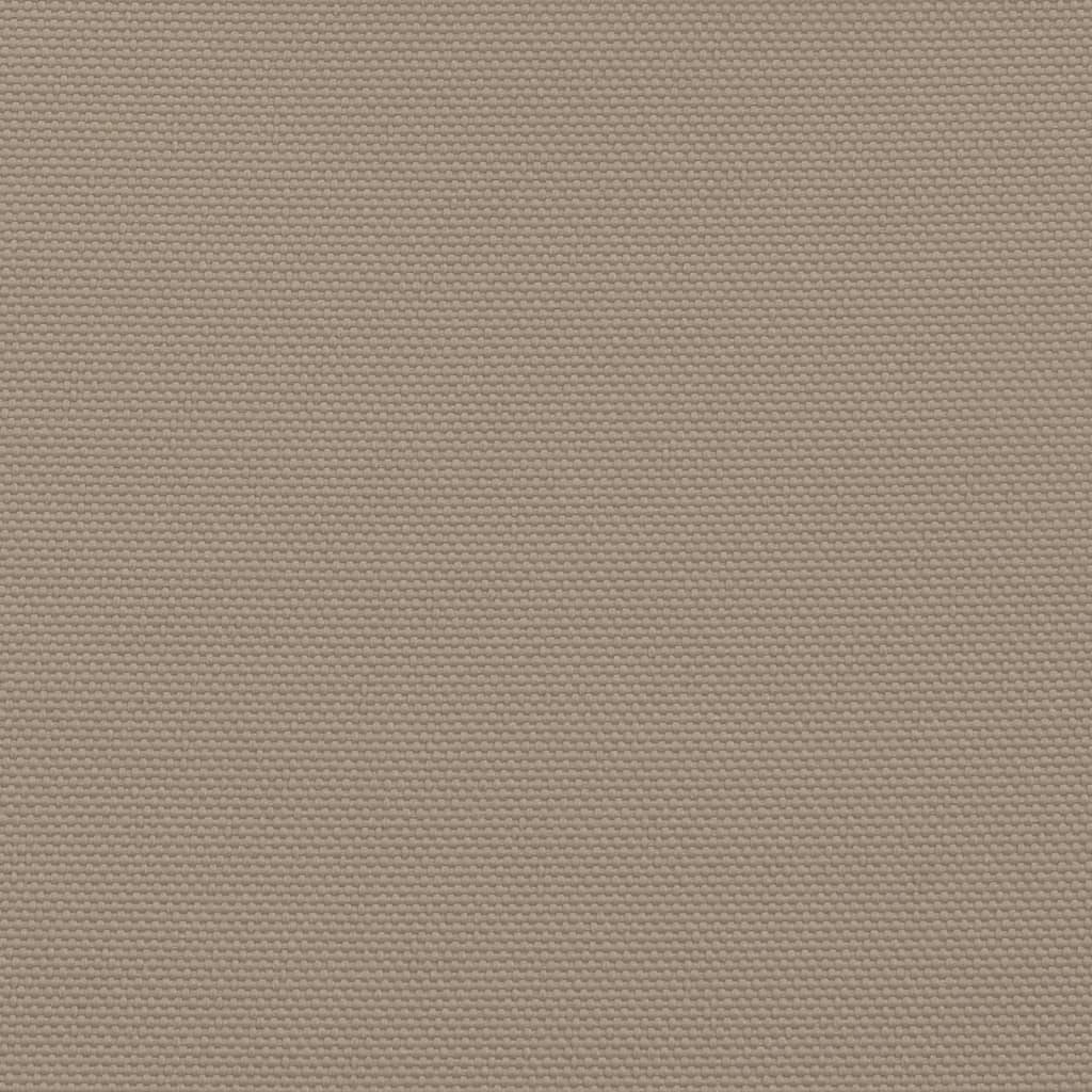 Pânză parasolar gri taupe 2,5x5m țesătură oxford dreptunghiular