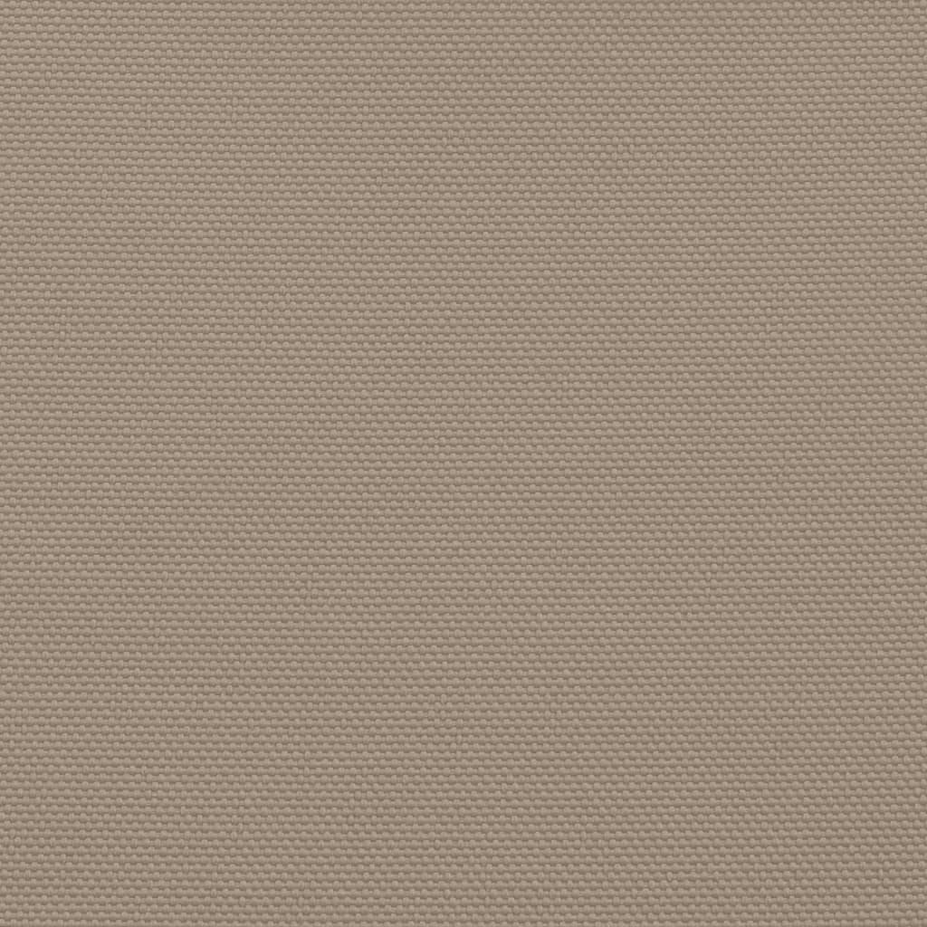 Parasolar, gri taupe, 4x7 m, țesătură oxford, dreptunghiular