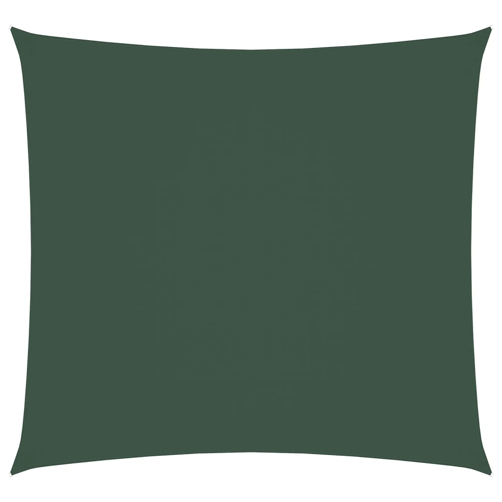 Parasolar, verde închis, 2x2 m, țesătură oxford, pătrat