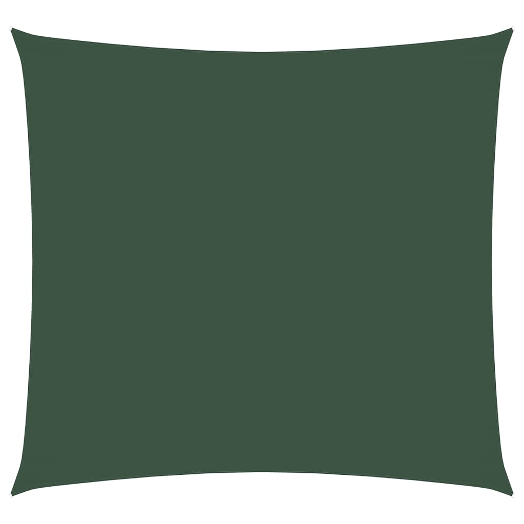 Parasolar, verde închis, 4,5x4,5 m, țesătură oxford, pătrat
