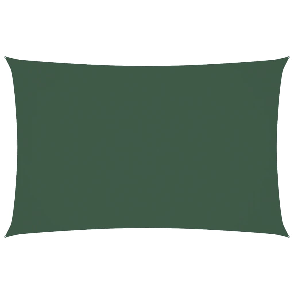 Parasolar, verde închis, 4x7 m, țesătură oxford, dreptunghiular