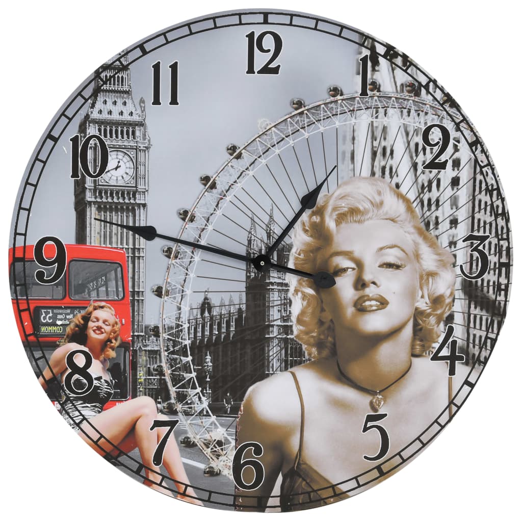 Ceas de perete vintage 60 cm