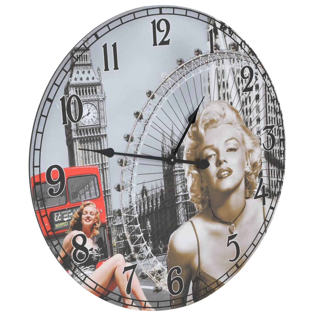 Ceas de perete vintage 60 cm