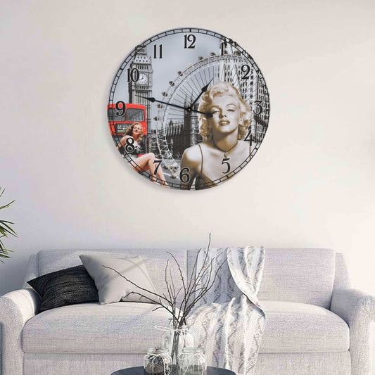 Ceas de perete vintage 60 cm