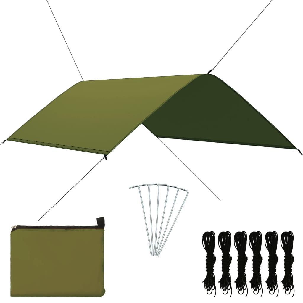 Prelată de exterior, verde, 3x2 m